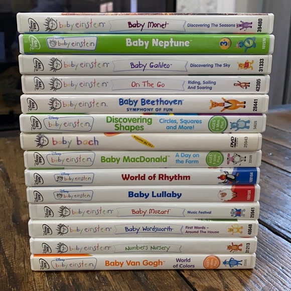 Disney Other Baby Einstein Dvd Collection Poshmark Disney Other Baby Einstein Dvd Collection Poshmark